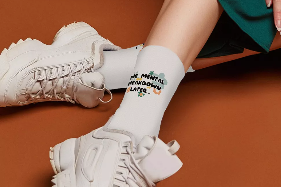 Cute Self-Care Socks for Adults